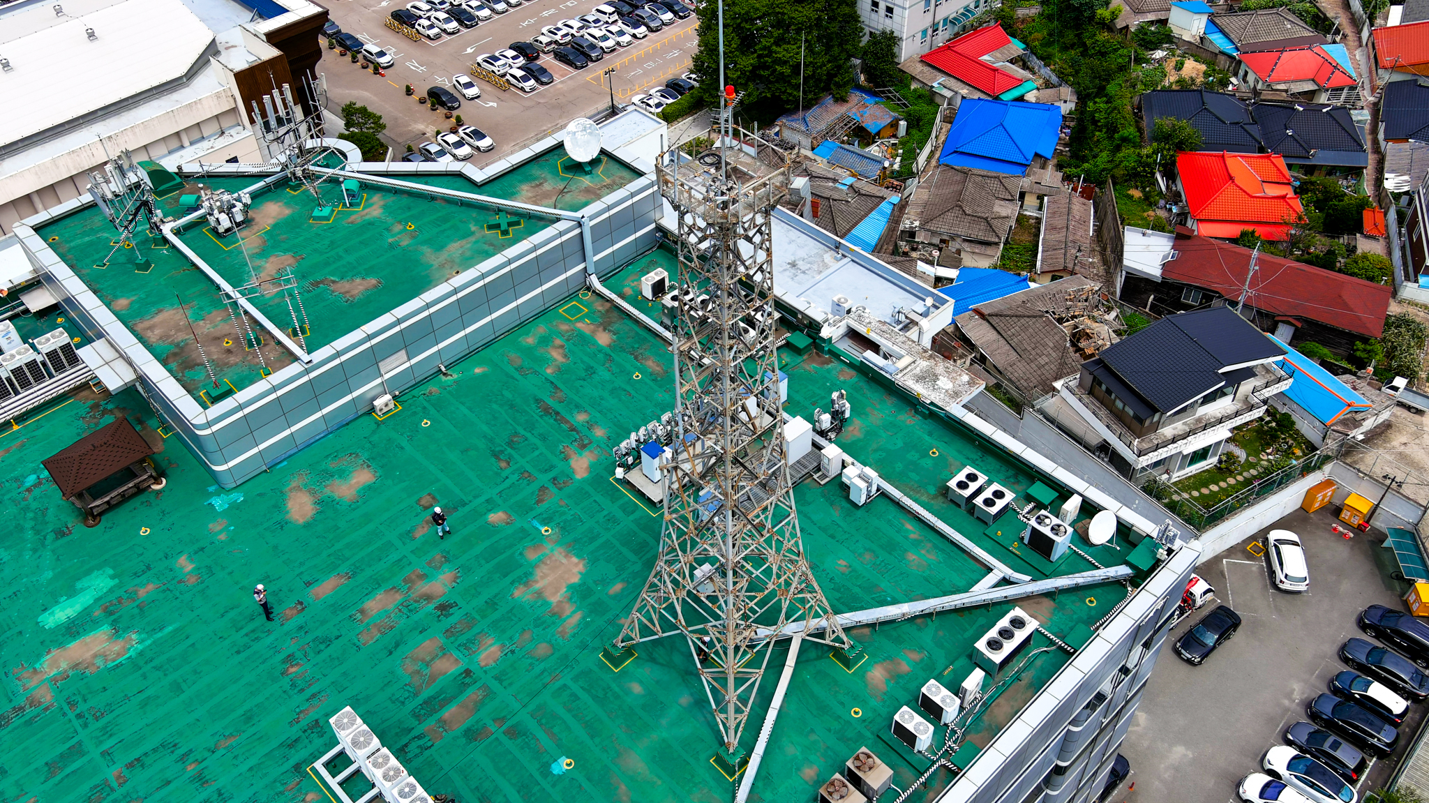 충북 청주시 서청주 철탑 구조물